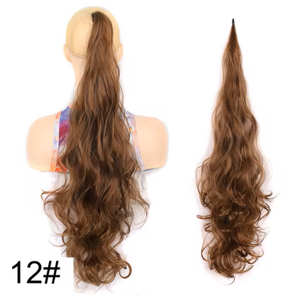 Wrap Around Jlo Hair Style PonyTail `Hair Extensions