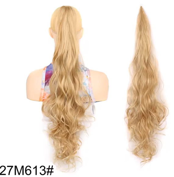 Wrap Around Jlo Hair Style PonyTail `Hair Extensions