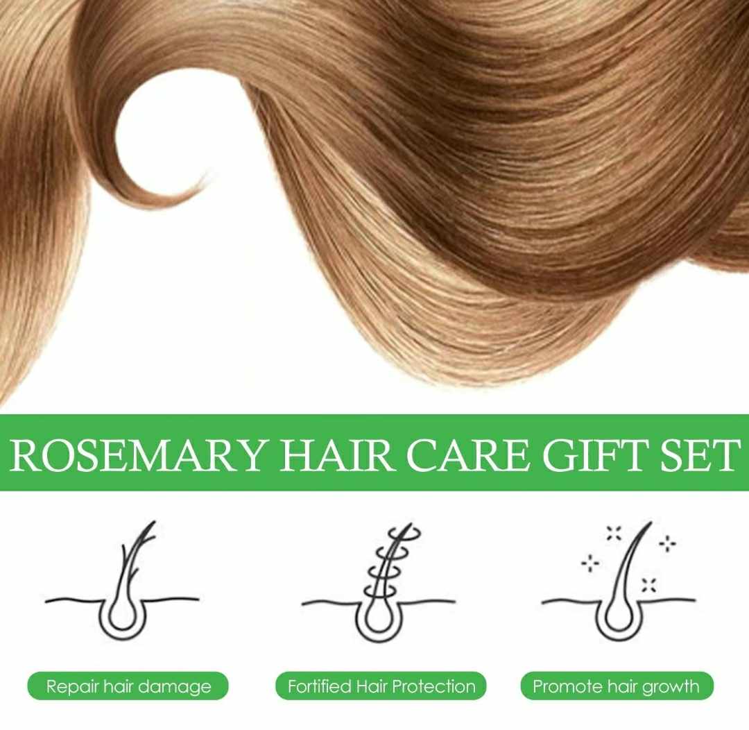 Rosemary Hair Care Gift Set 3 Counts Set 100ml