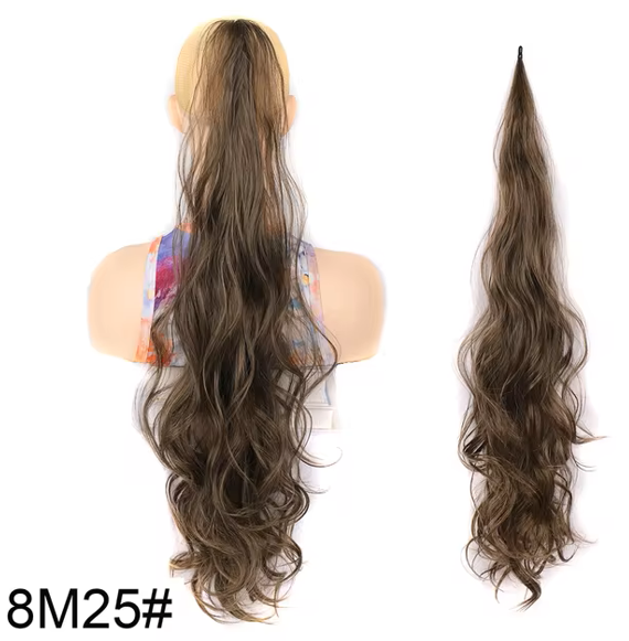 Wrap Around Jlo Hair Style PonyTail `Hair Extensions