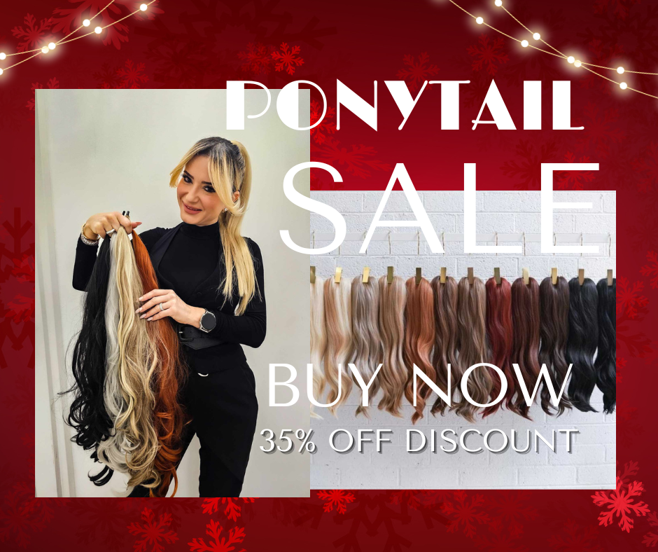 Wrap Around Jlo Hair Style PonyTail `Hair Extensions
