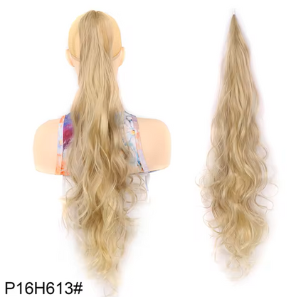 Wrap Around Jlo Hair Style PonyTail `Hair Extensions