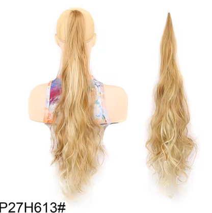 Wrap Around Jlo Hair Style PonyTail `Hair Extensions