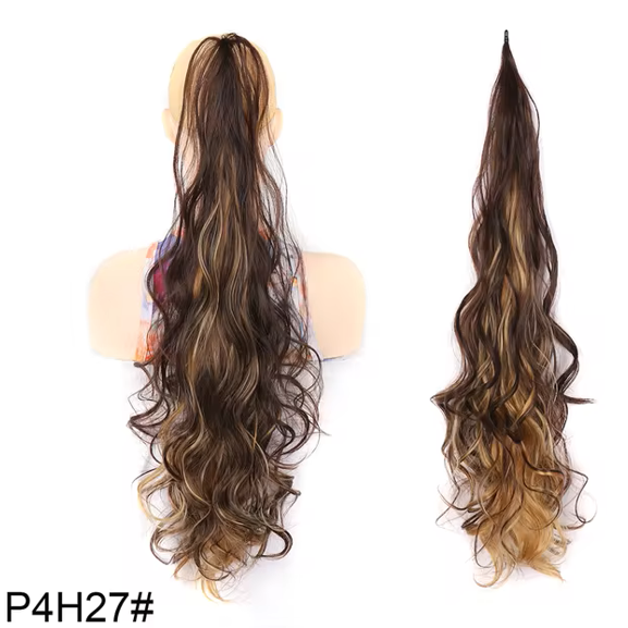 Wrap Around Jlo Hair Style PonyTail `Hair Extensions