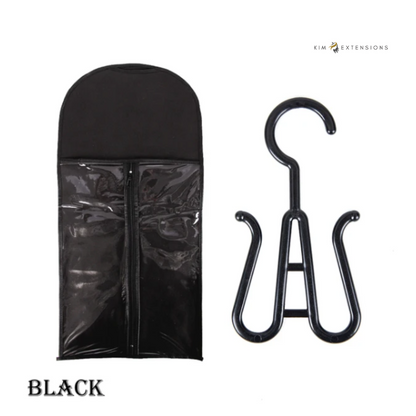 Wigs Storage Bag With Hanger For Hair Extension