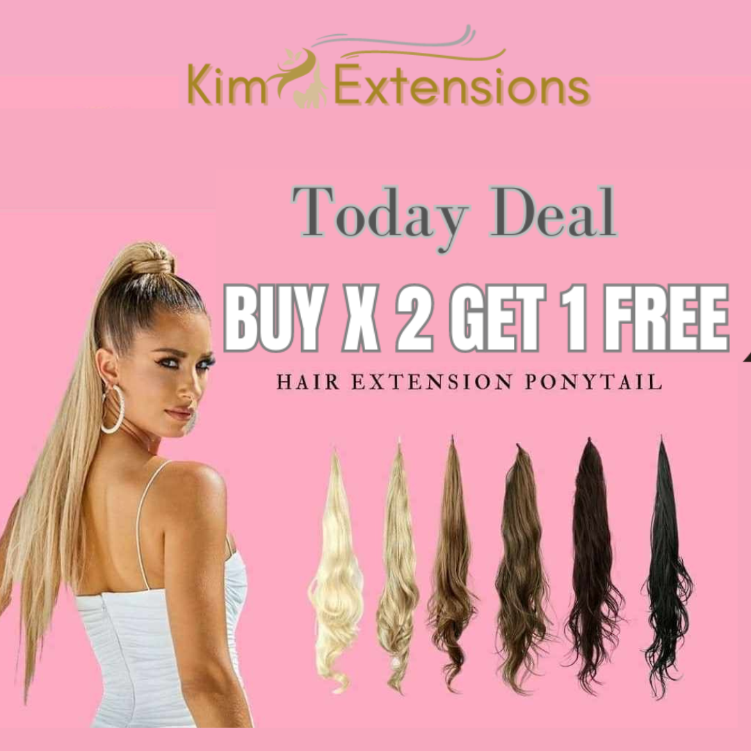 Wrap Around Jlo Hair Style PonyTail `Hair Extensions