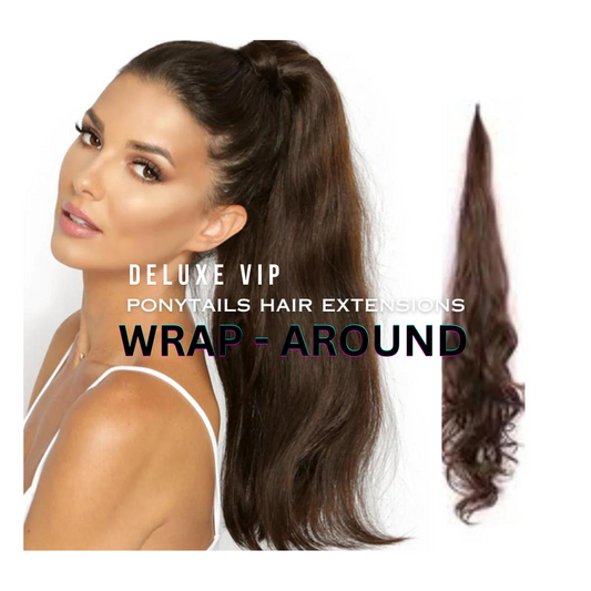 Wrap Around Jlo Hair Style PonyTail `Hair Extensions
