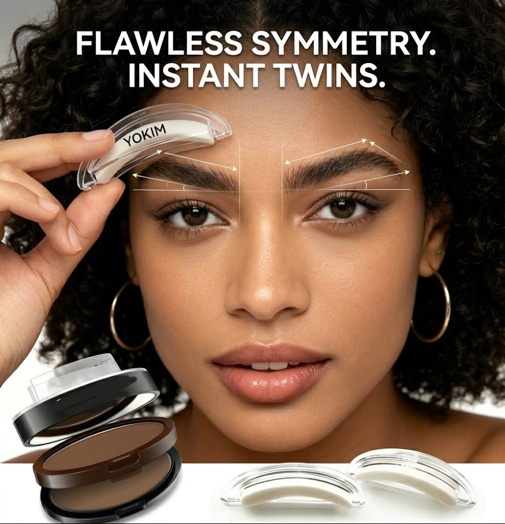 YOKIM Effortless Brow Stamp & Shaping Kit